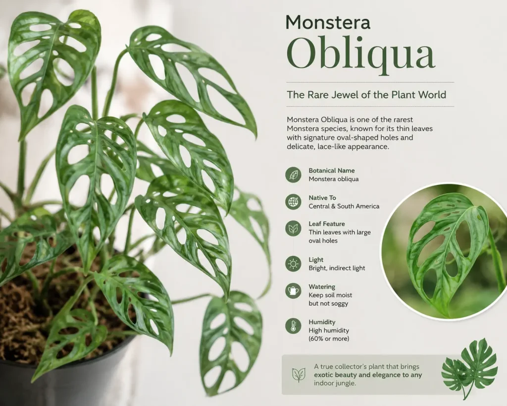 Monstera Obliqua