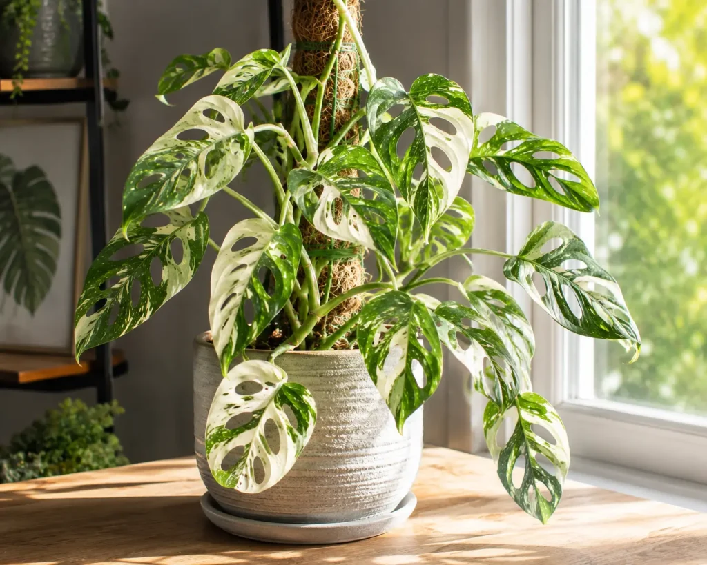 Variegated Monstera Adansonii