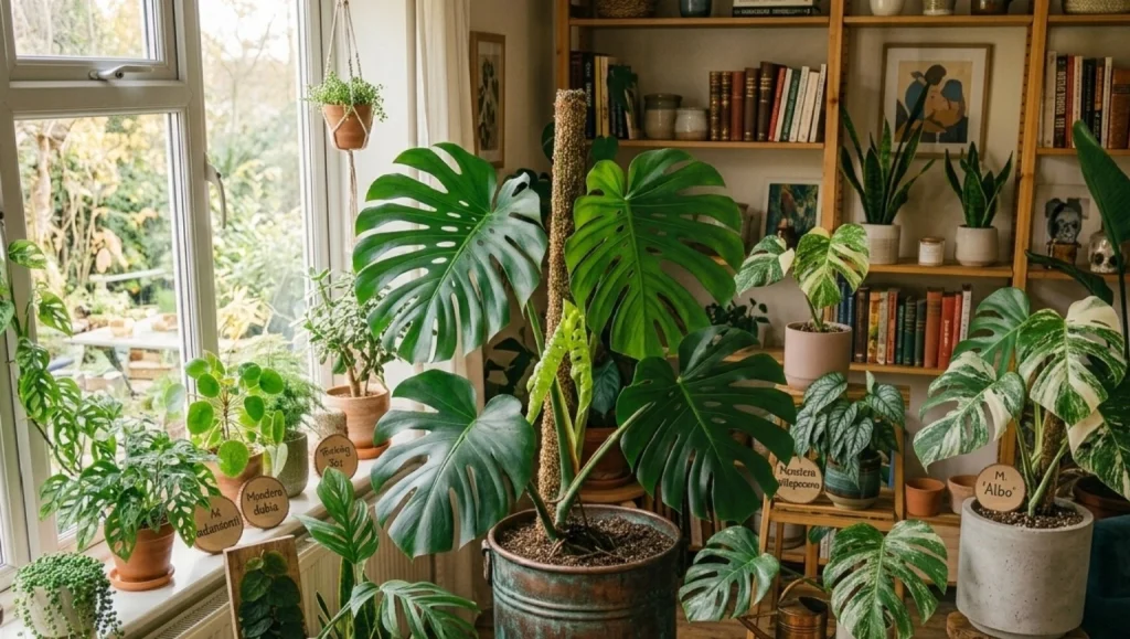 types of monstera