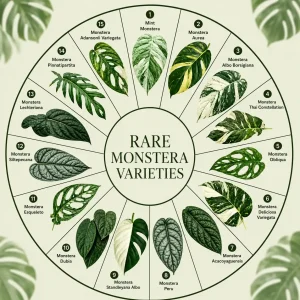 some of monstera varieties are so rare