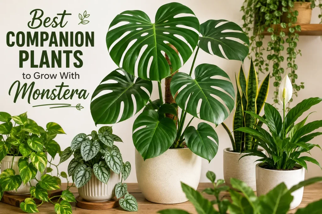 Best Companion Plants to Grow With Monstera