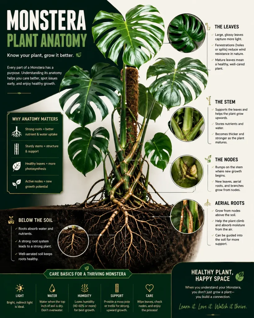 Plant Anatomy of Monstera
