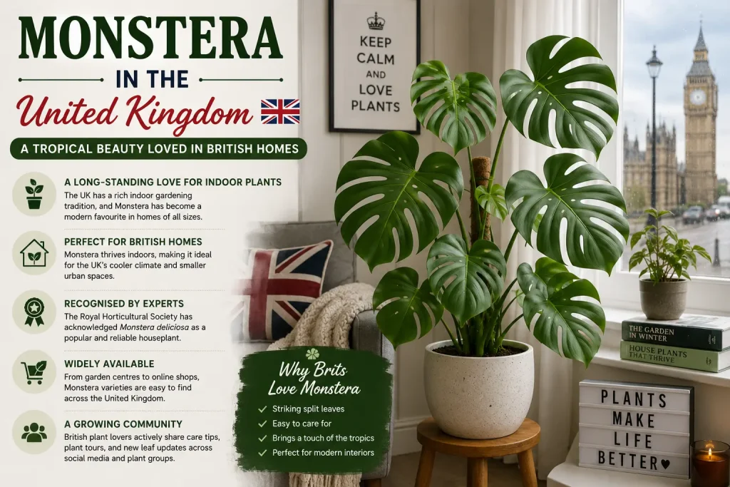 monstera in UK