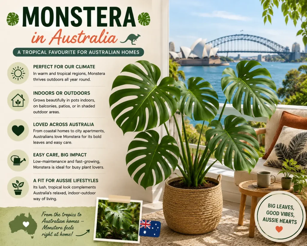 monstera in australia