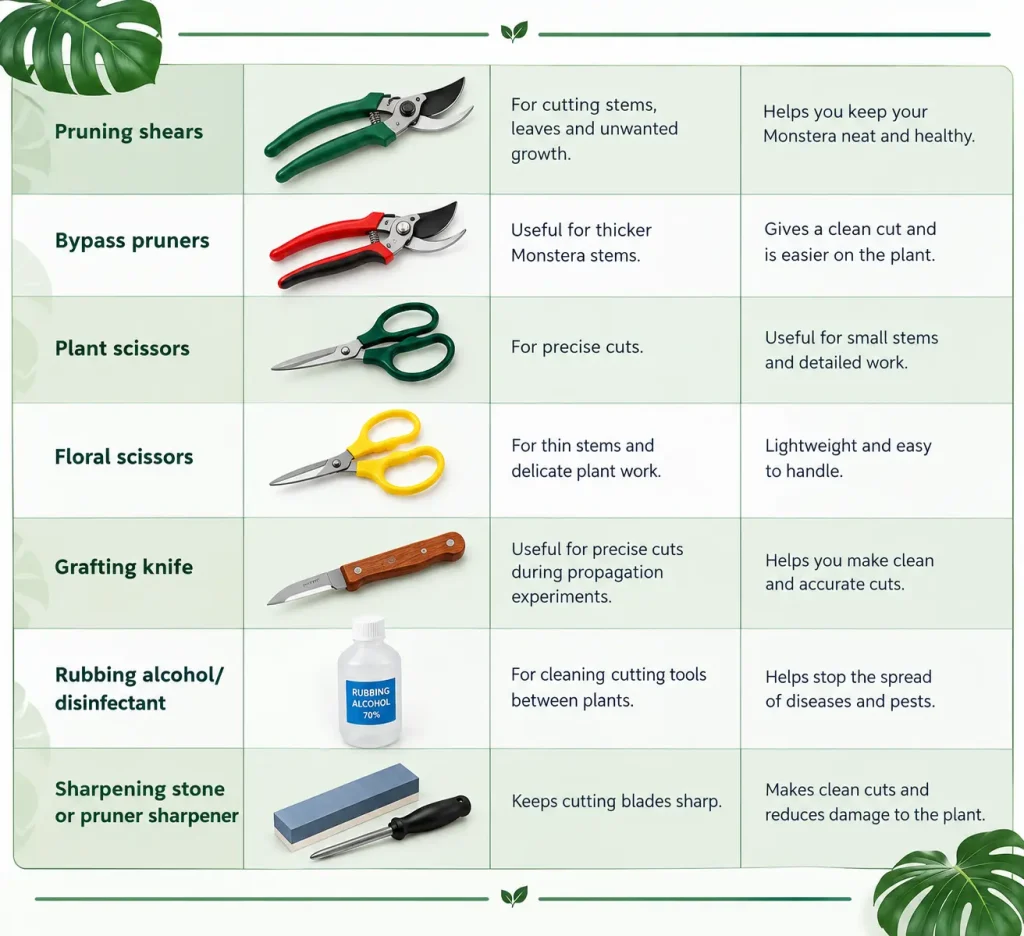 Tools for Cutting and Pruning