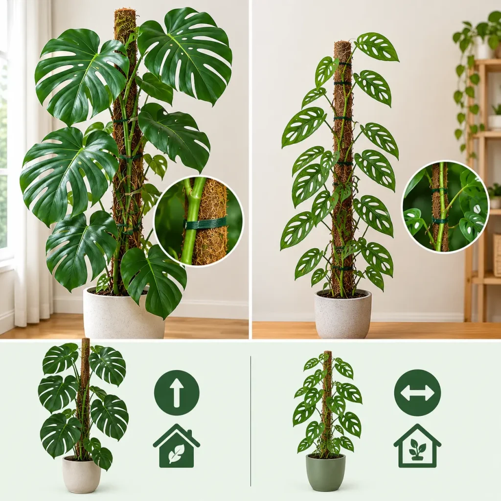Monstera deliciosa VS Monstera adansonii | Key Differences